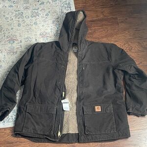 Carhartt Sherpa Lined Hooded Jacket